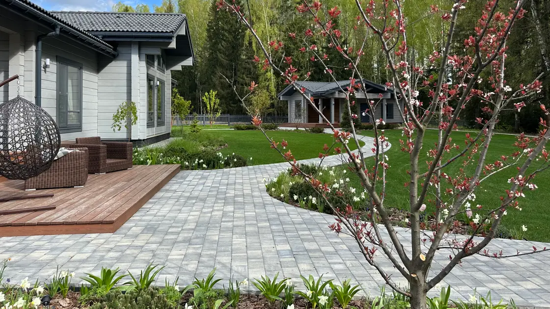 Ландшафтный дизайн проекта Лагуна парк