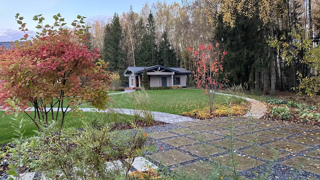 Ландшафтный дизайн проекта Лагуна парк