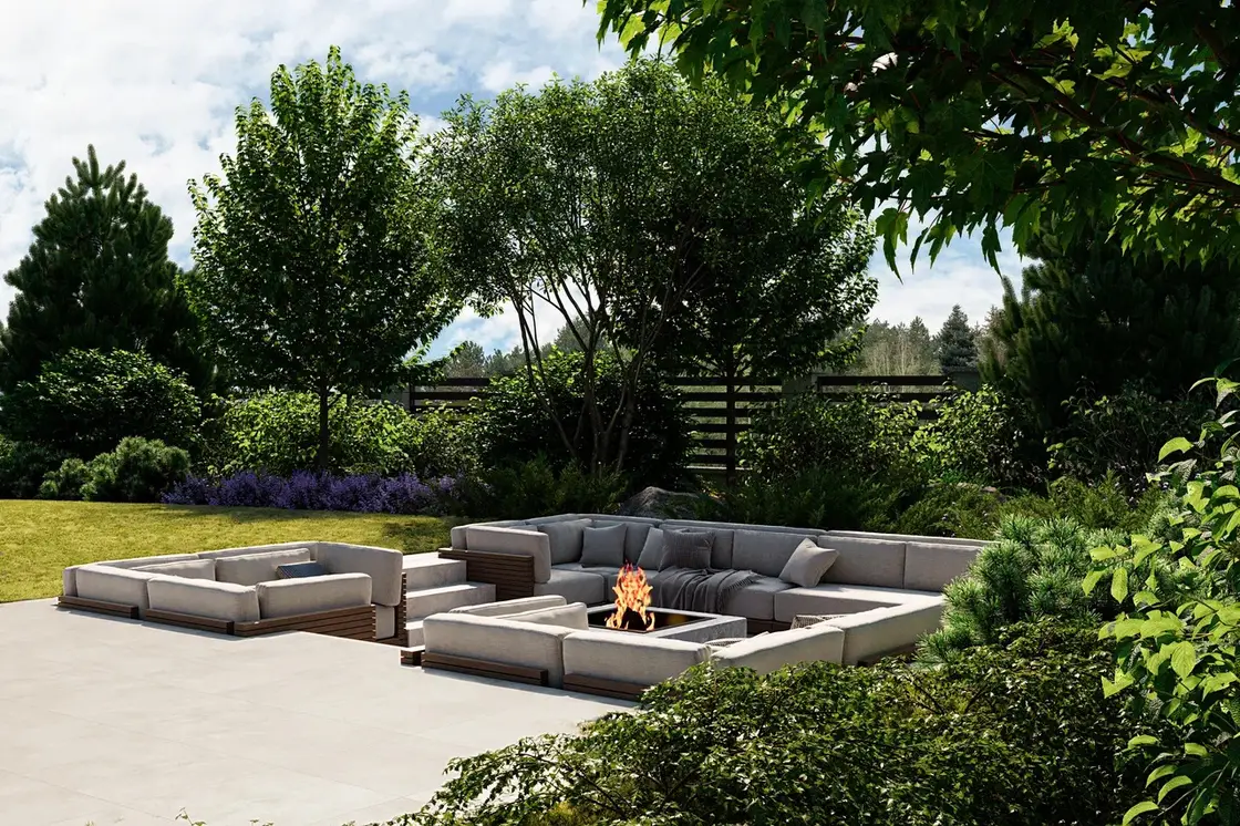 Ландшафтный дизайн проекта Николина поляна