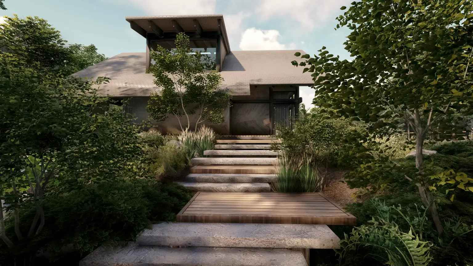 Новолеоново - Ландшафтный дизайн проект