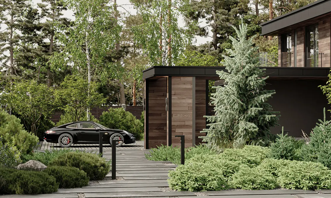 Ландшафтный дизайн проекта Райт вилладж