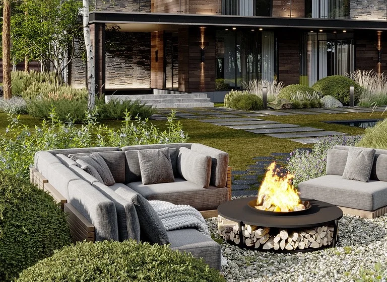 Райт вилладж - Ландшафтный дизайн проект