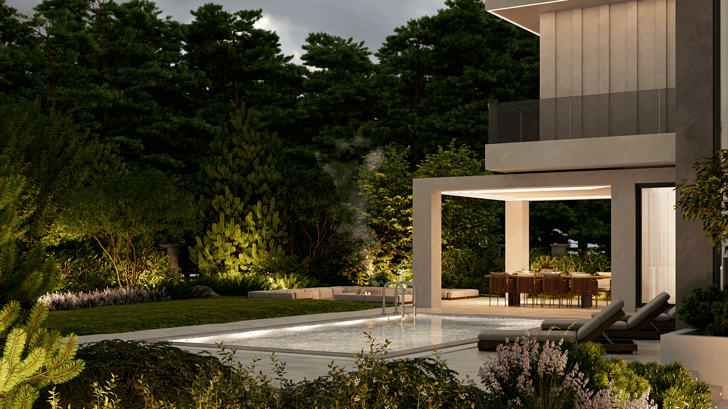 Природные лесные сады от студии Малютиных